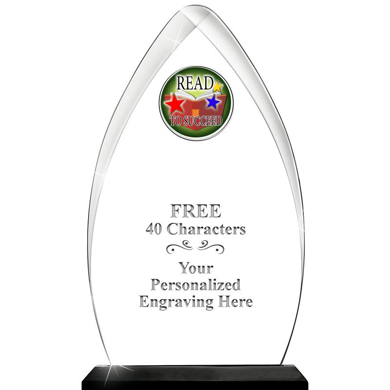 11.25"ARROWHEAD ACRYLIC W/INS