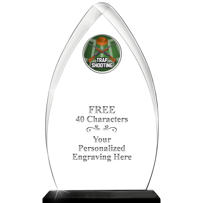 11.25"ARROWHEAD ACRYLIC W/INS