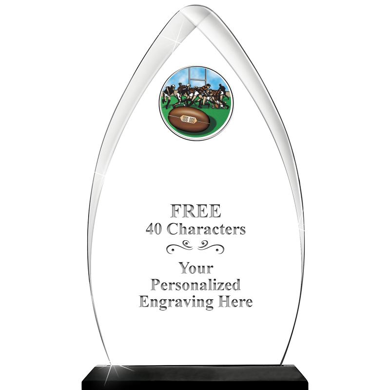 11.25"ARROWHEAD ACRYLIC W/INS