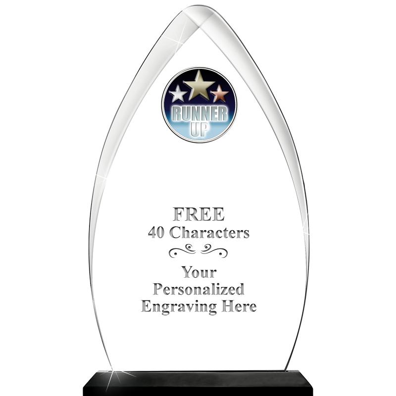 11.25"ARROWHEAD ACRYLIC W/INS