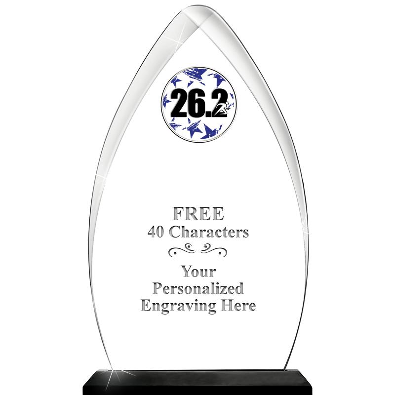 11.25"ARROWHEAD ACRYLIC W/INS