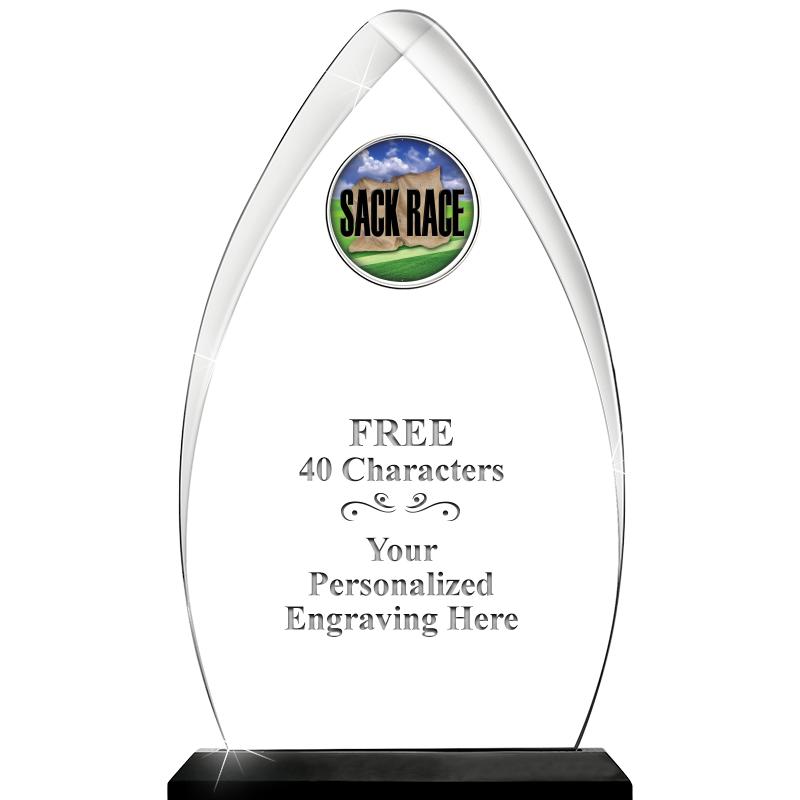 11.25"ARROWHEAD ACRYLIC W/INS