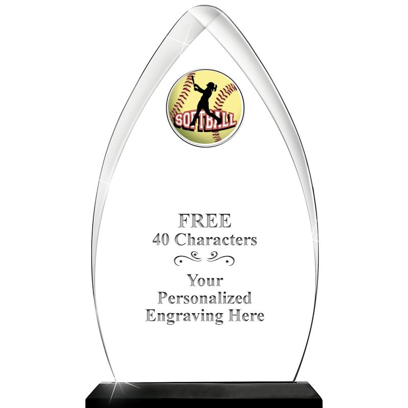 11.25"ARROWHEAD ACRYLIC W/INS