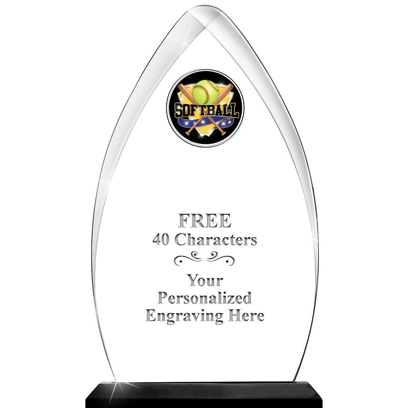 11.25"ARROWHEAD ACRYLIC W/INS