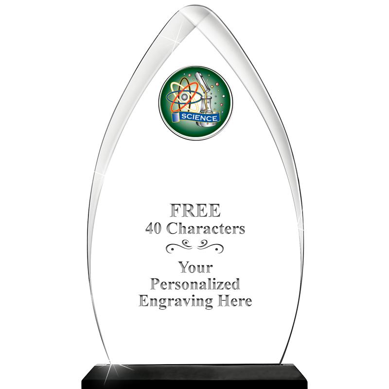 11.25"ARROWHEAD ACRYLIC W/INS