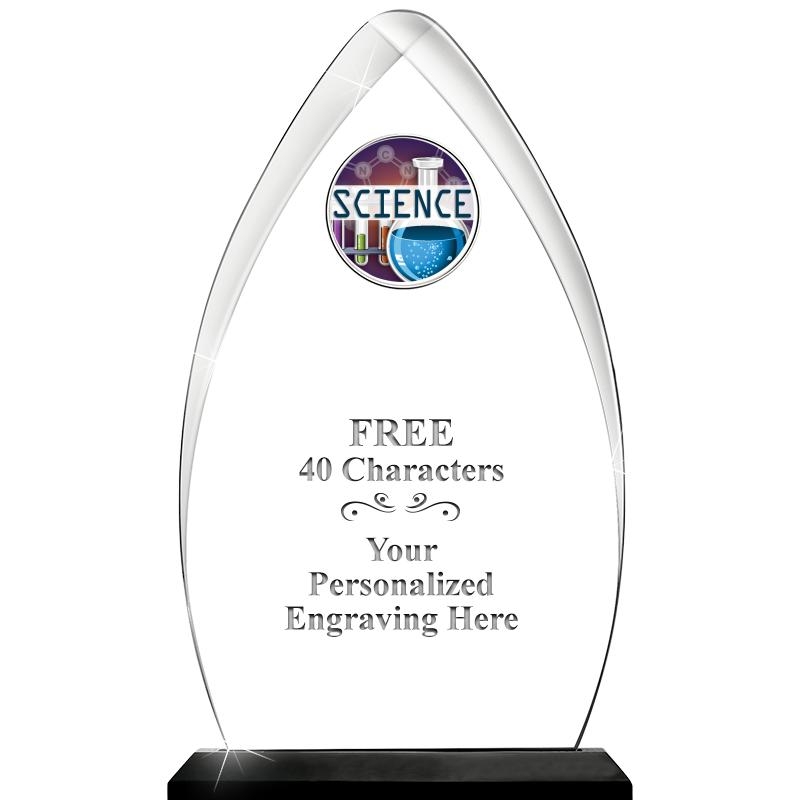 11.25"ARROWHEAD ACRYLIC W/INS