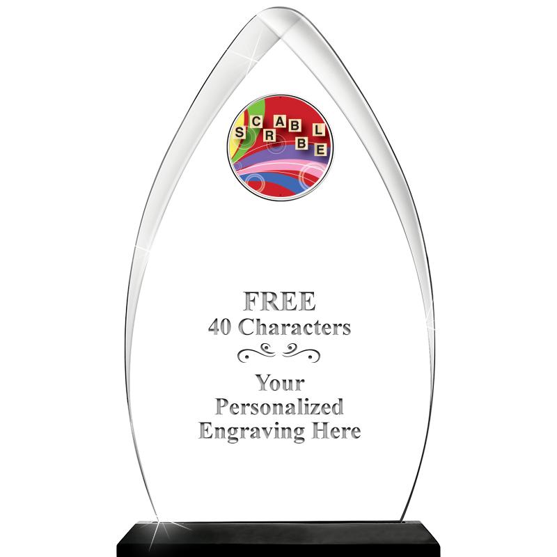 11.25"ARROWHEAD ACRYLIC W/INS