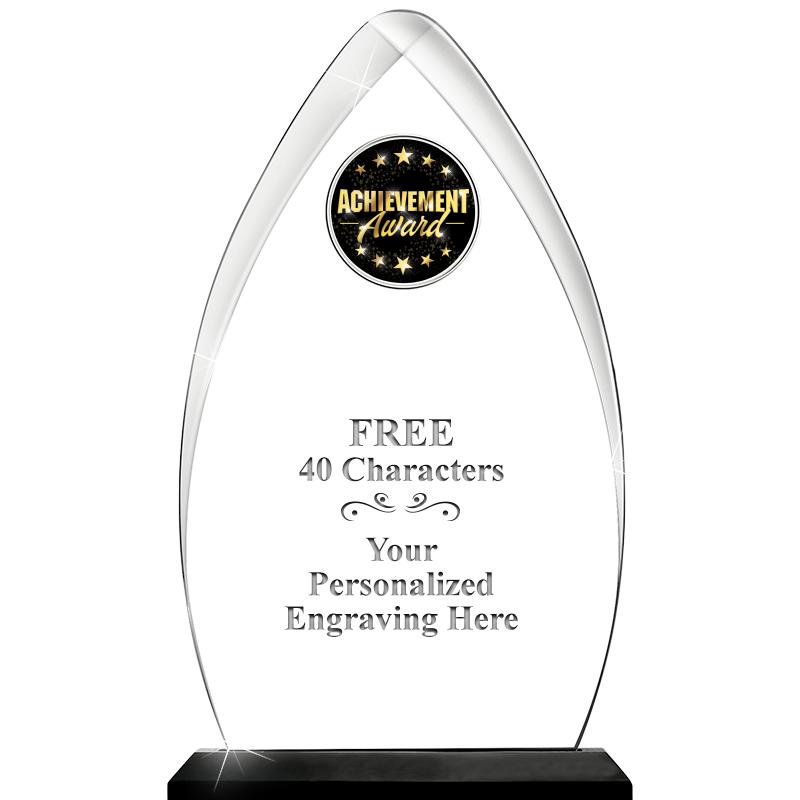 11.25"ARROWHEAD ACRYLIC W/INS