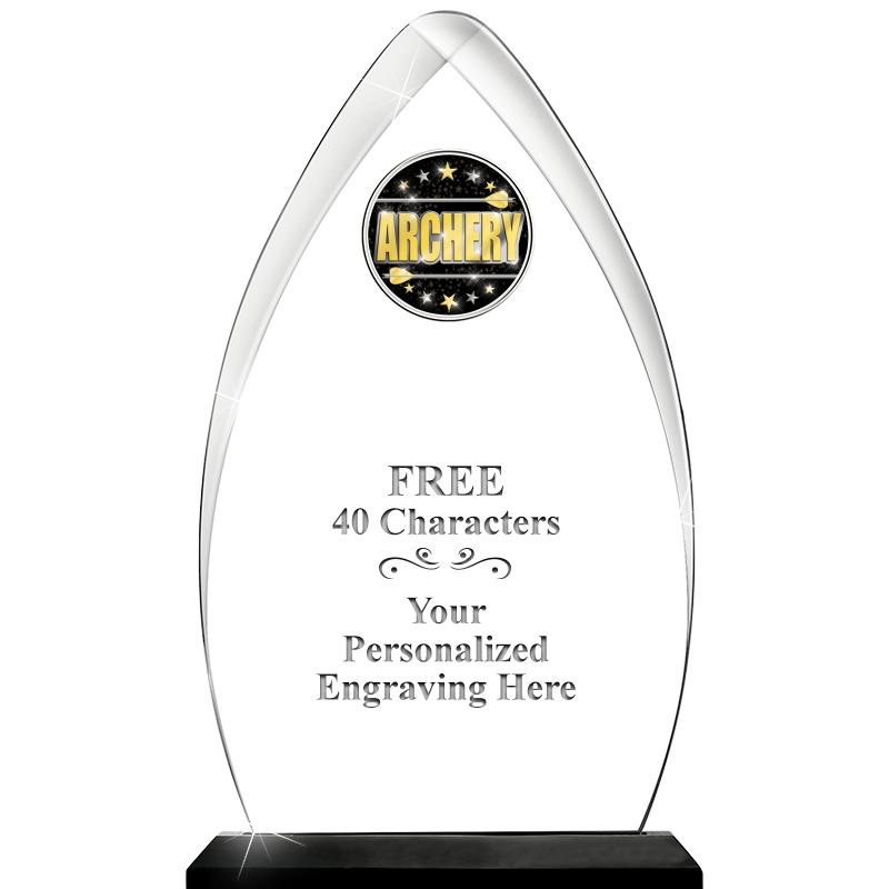 11.25"ARROWHEAD ACRYLIC W/INS