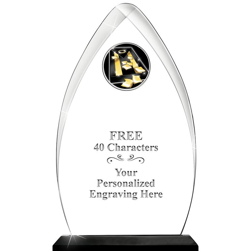 11.25"ARROWHEAD ACRYLIC W/INS