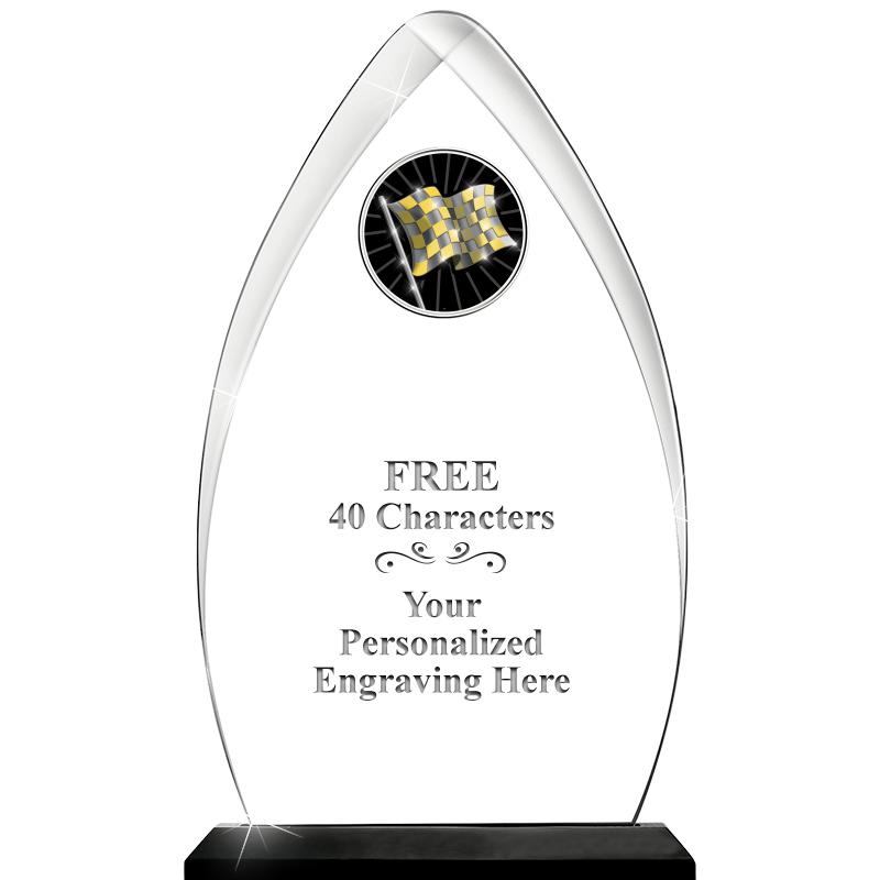 11.25"ARROWHEAD ACRYLIC W/INS