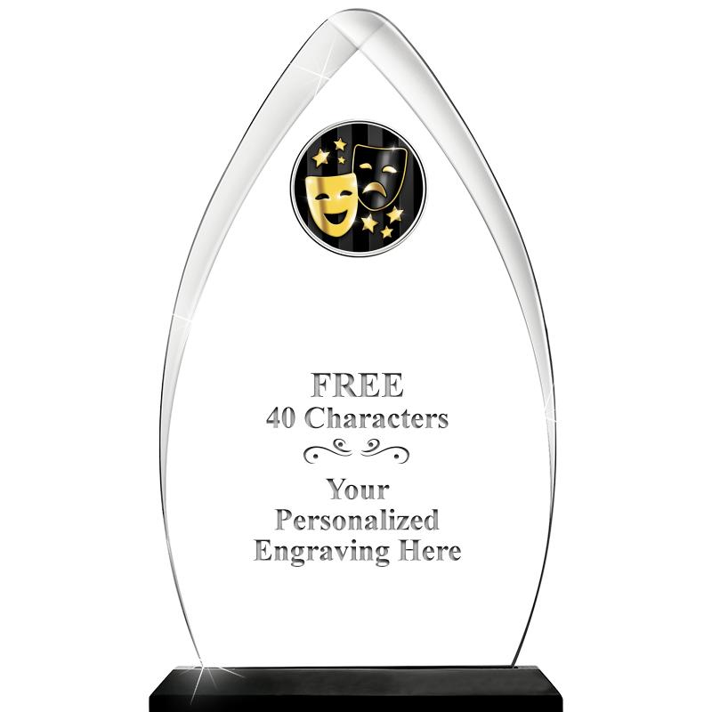 11.25"ARROWHEAD ACRYLIC W/INS