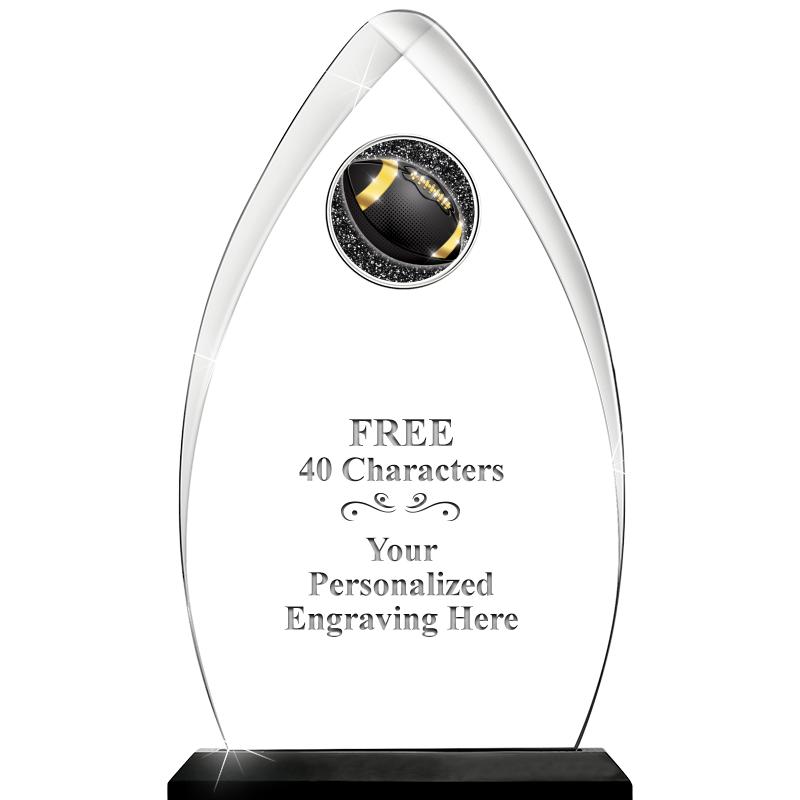 11.25"ARROWHEAD ACRYLIC W/INS