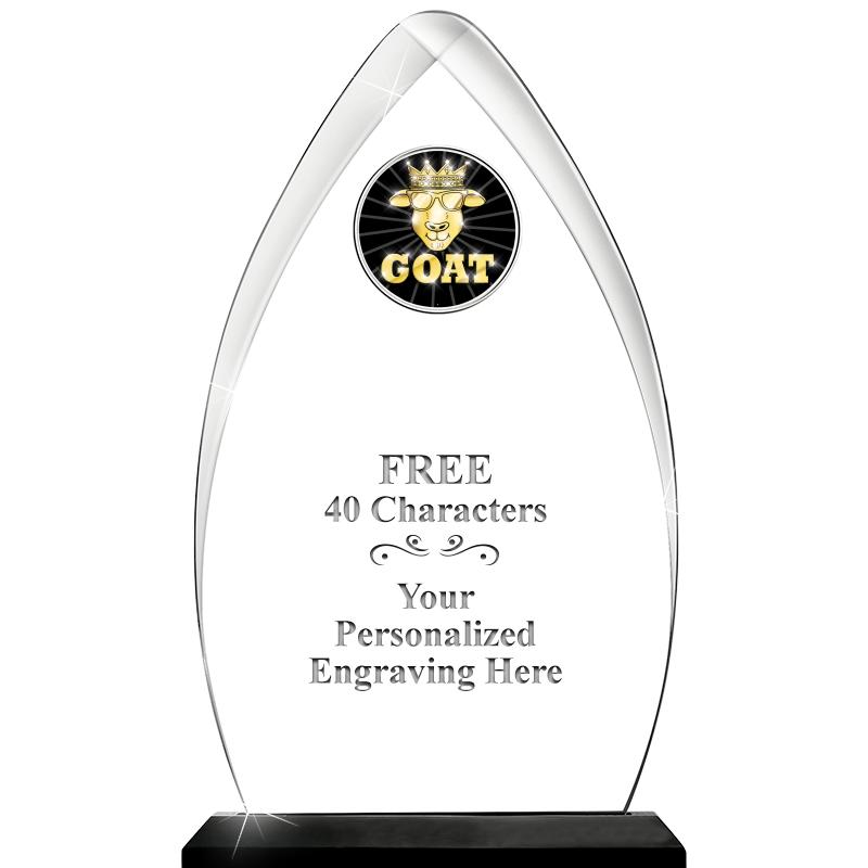 11.25"ARROWHEAD ACRYLIC W/INS