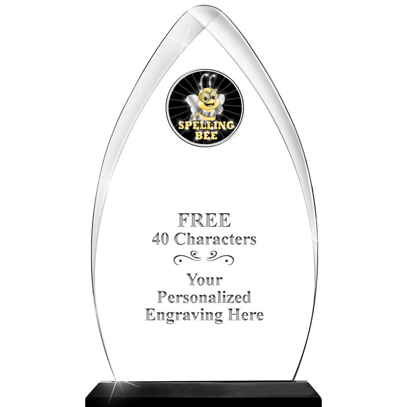 11.25"ARROWHEAD ACRYLIC W/INS