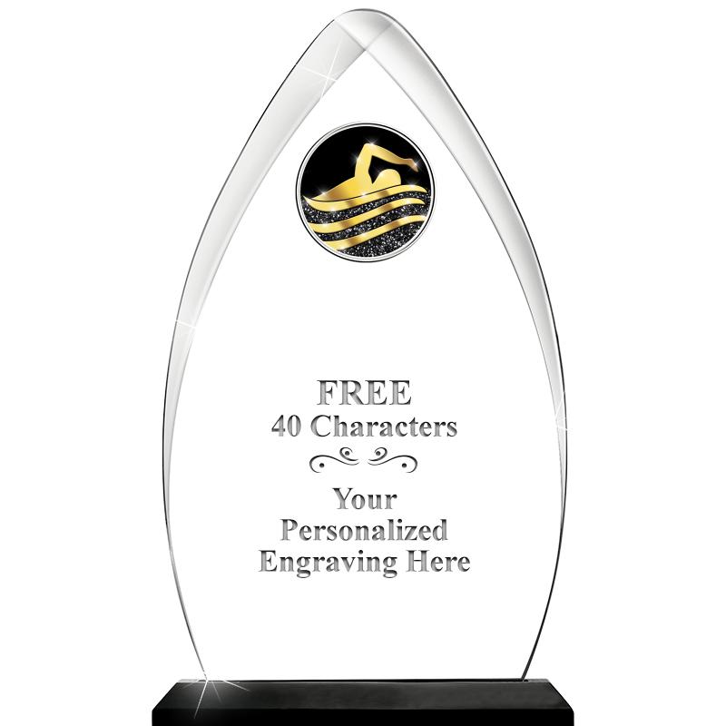 11.25"ARROWHEAD ACRYLIC W/INS