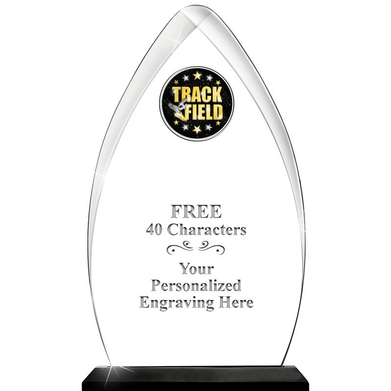 11.25"ARROWHEAD ACRYLIC W/INS