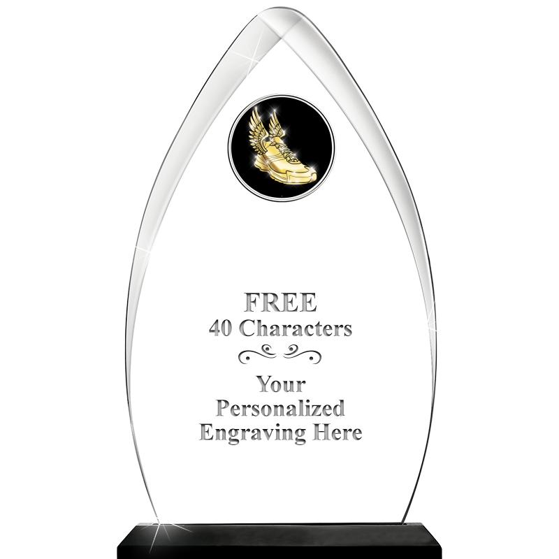 11.25"ARROWHEAD ACRYLIC W/INS