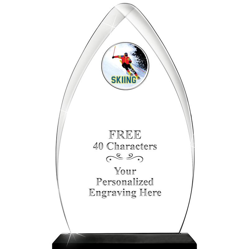 11.25"ARROWHEAD ACRYLIC W/INS