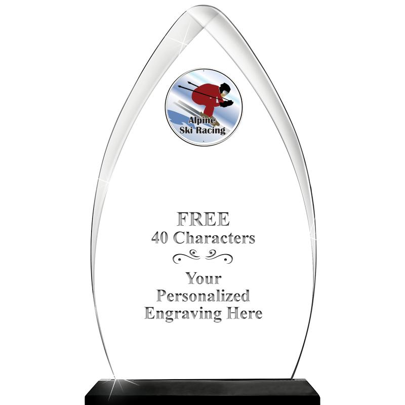 11.25"ARROWHEAD ACRYLIC W/INS