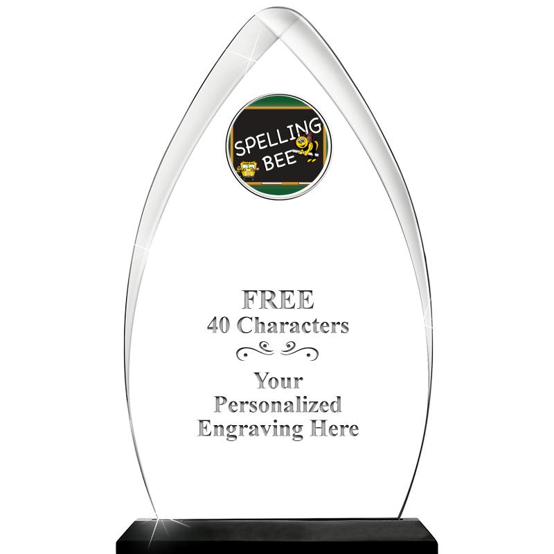 11.25"ARROWHEAD ACRYLIC W/INS