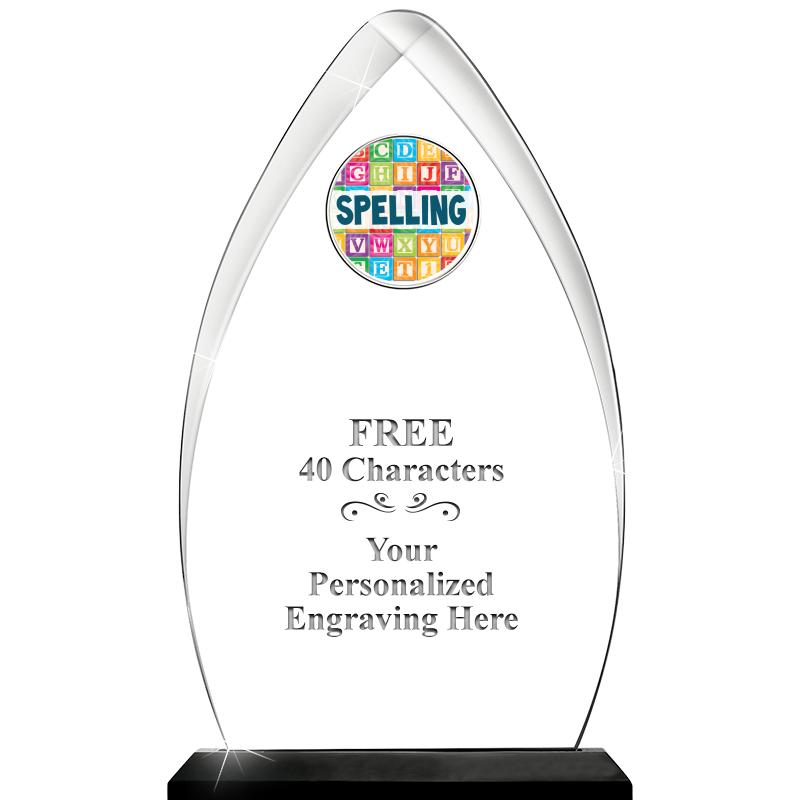 11.25"ARROWHEAD ACRYLIC W/INS