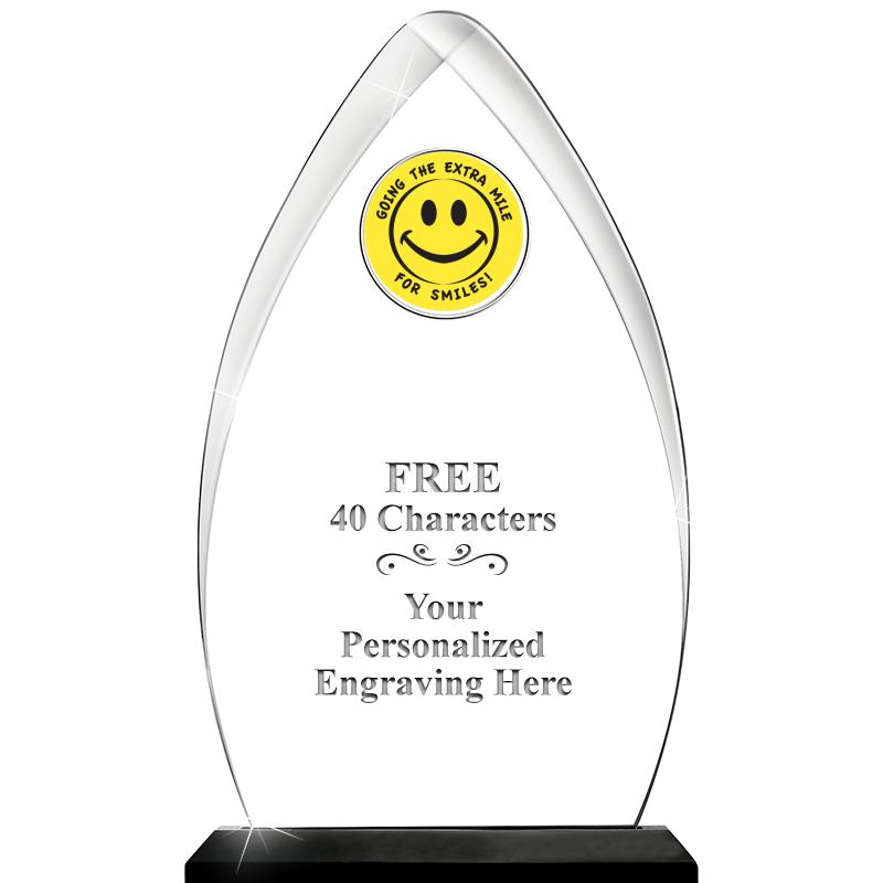 11.25"ARROWHEAD ACRYLIC W/INS