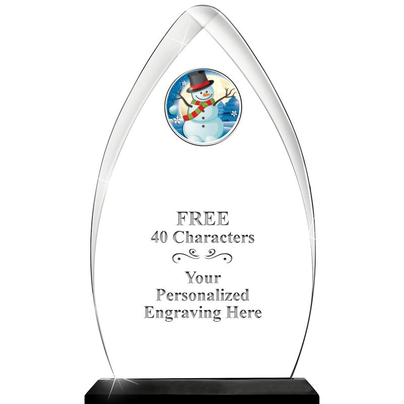 11.25"ARROWHEAD ACRYLIC W/INS