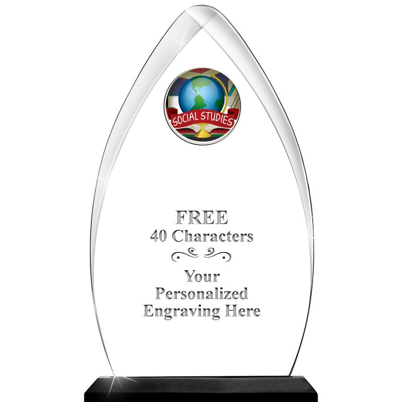 11.25"ARROWHEAD ACRYLIC W/INS