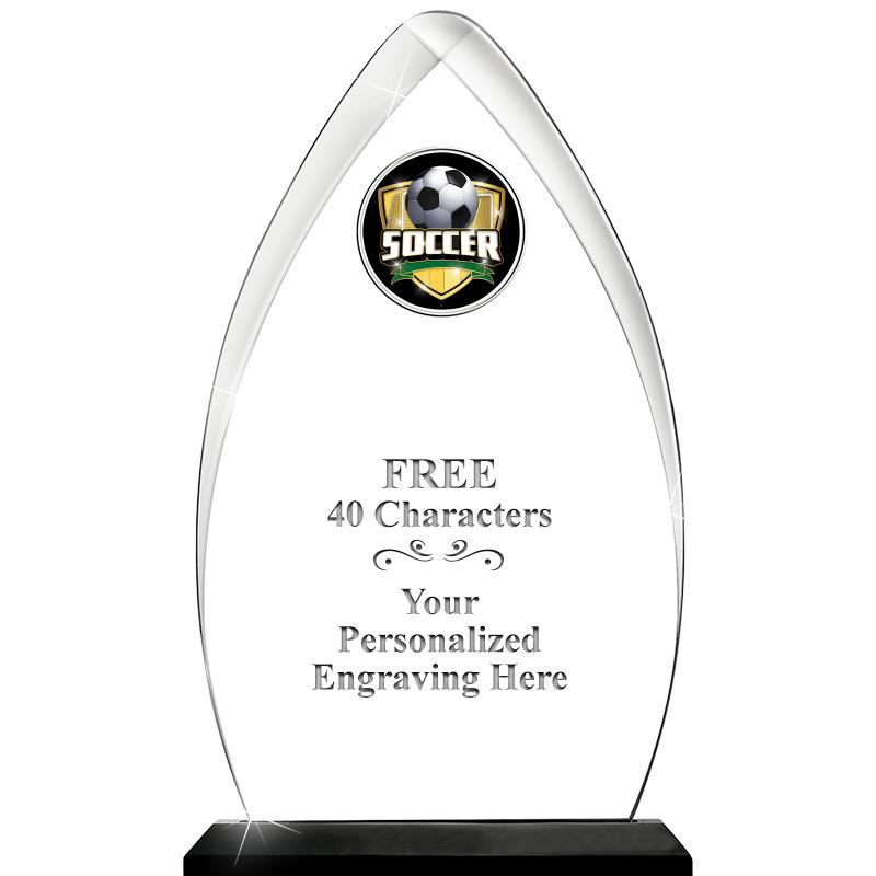 11.25"ARROWHEAD ACRYLIC W/INS