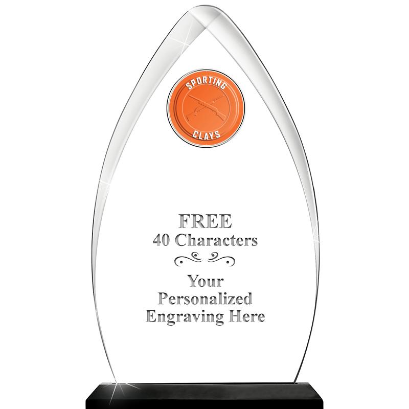 11.25"ARROWHEAD ACRYLIC W/INS