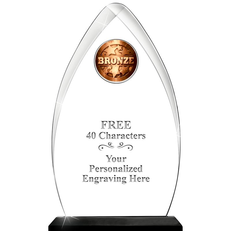 11.25"ARROWHEAD ACRYLIC W/INS