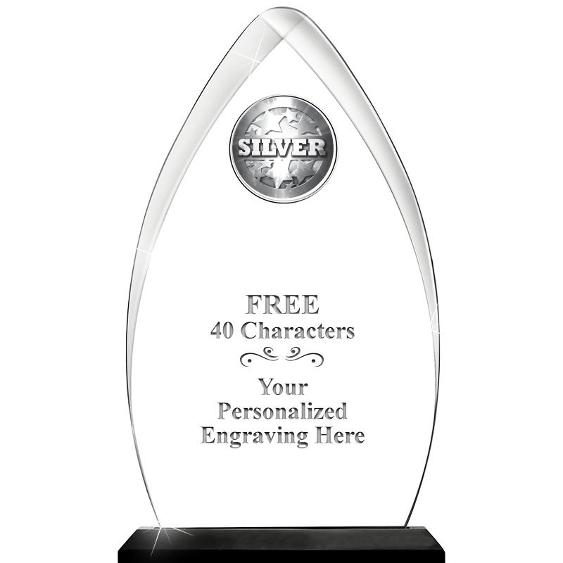 11.25"ARROWHEAD ACRYLIC W/INS