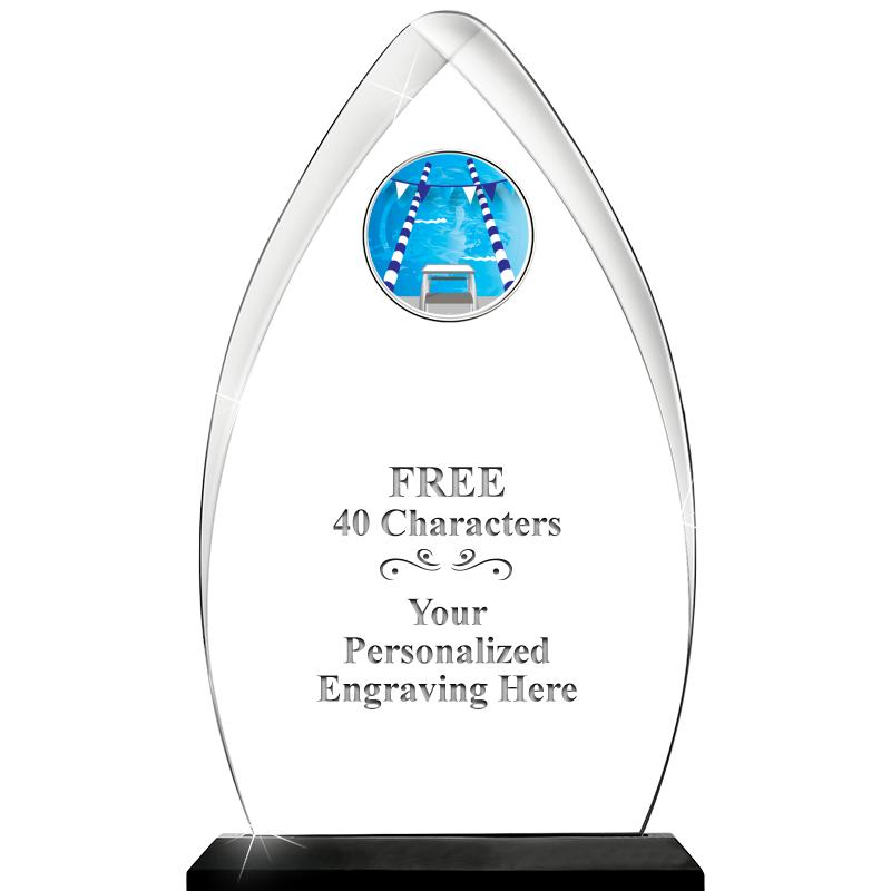 11.25"ARROWHEAD ACRYLIC W/INS