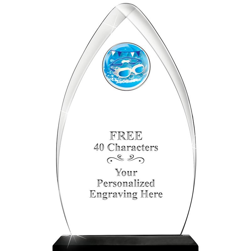 11.25"ARROWHEAD ACRYLIC W/INS