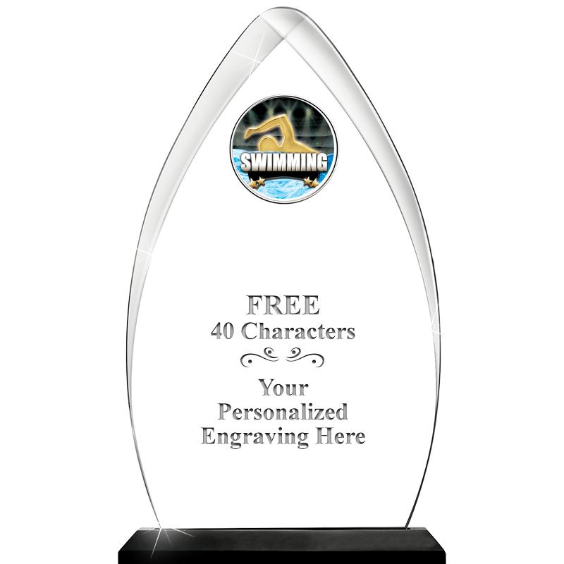 11.25"ARROWHEAD ACRYLIC W/INS