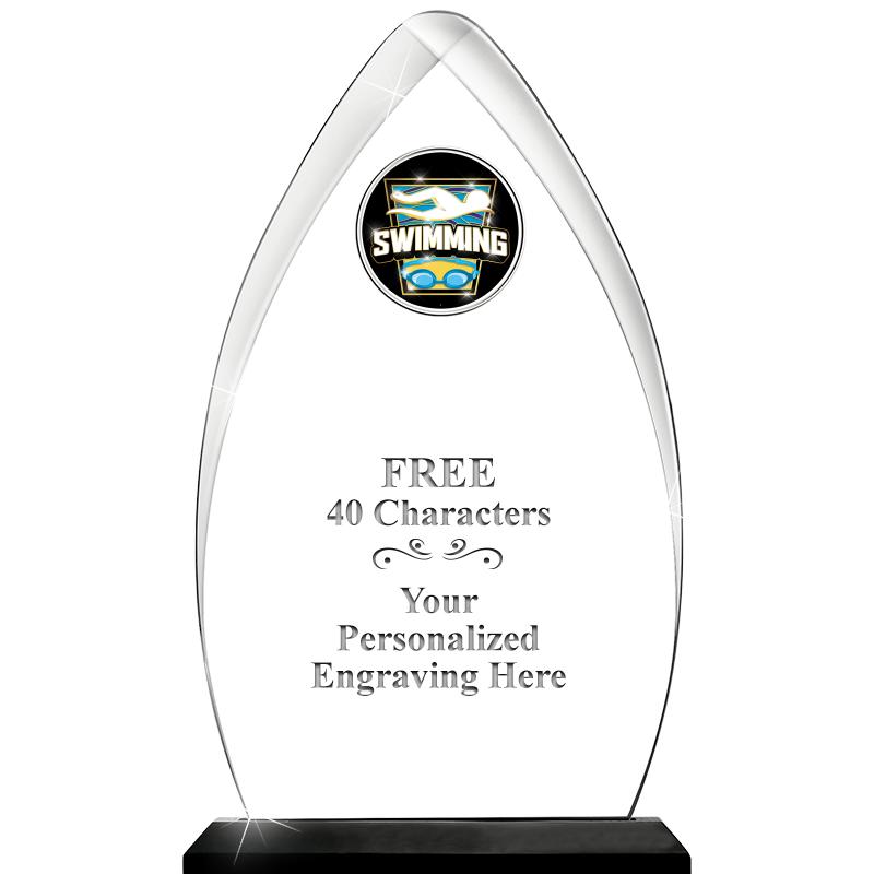 11.25"ARROWHEAD ACRYLIC W/INS