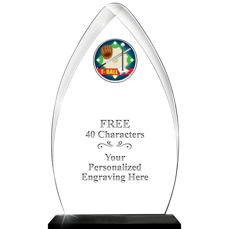 11.25"ARROWHEAD ACRYLIC W/INS