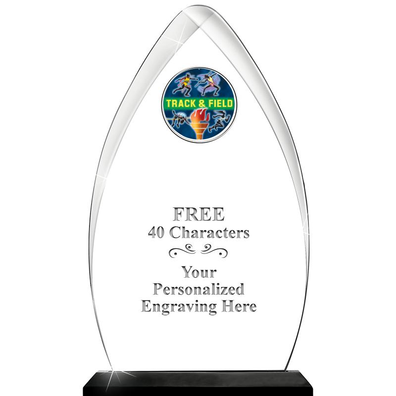 11.25"ARROWHEAD ACRYLIC W/INS