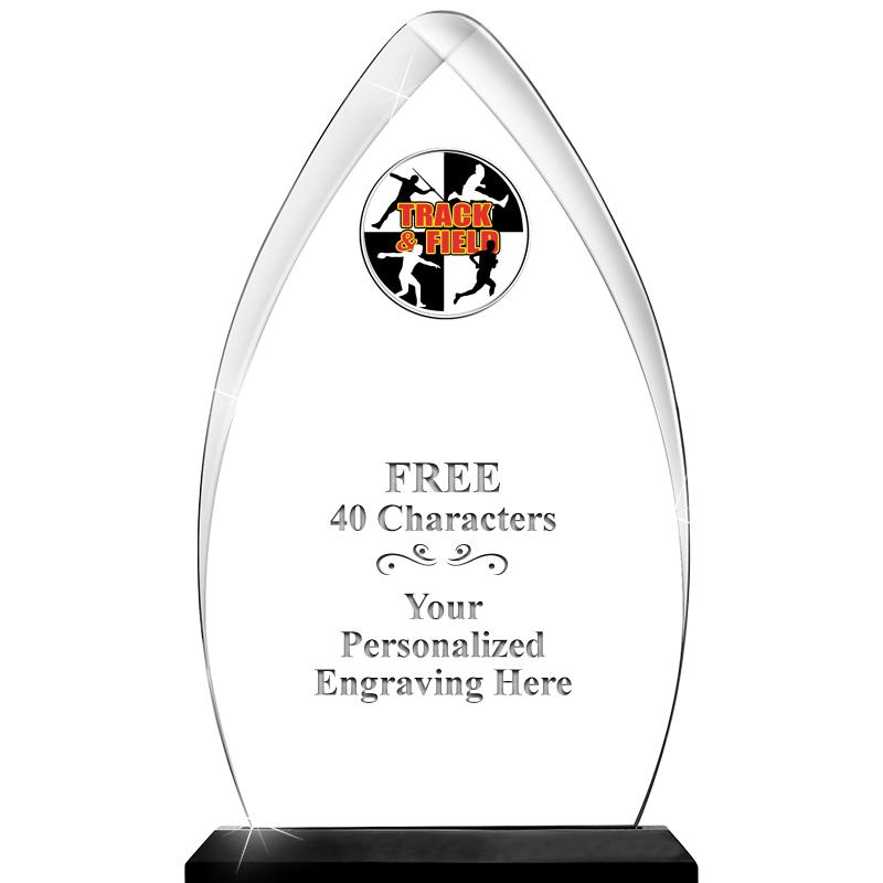 11.25"ARROWHEAD ACRYLIC W/INS