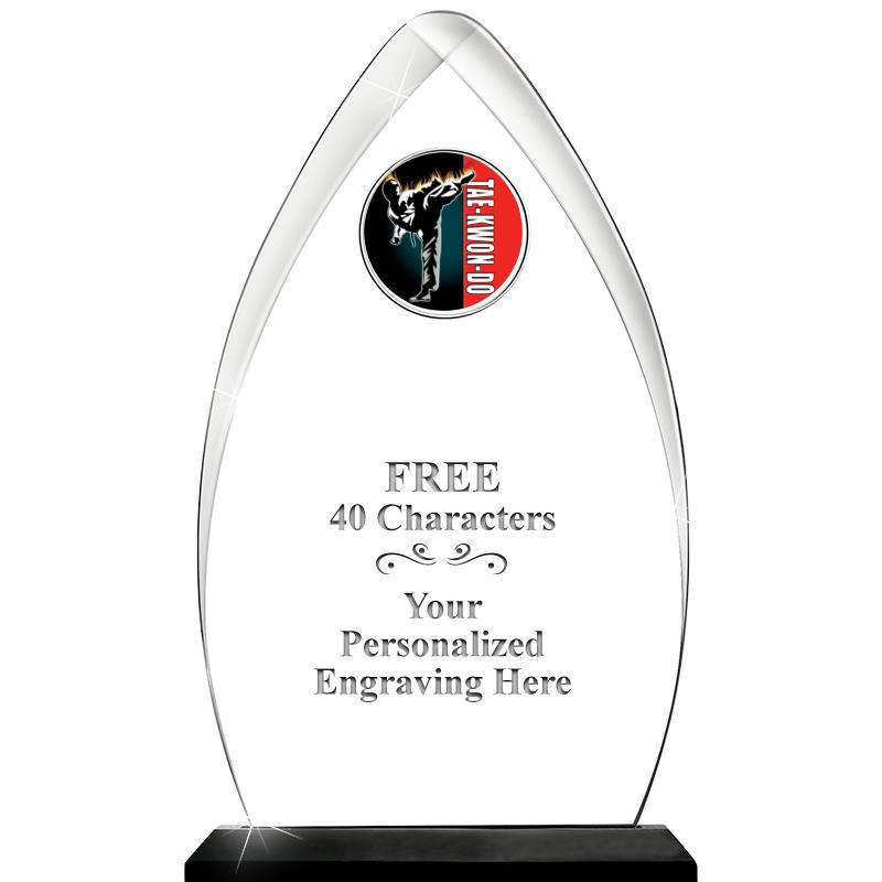 11.25"ARROWHEAD ACRYLIC W/INS