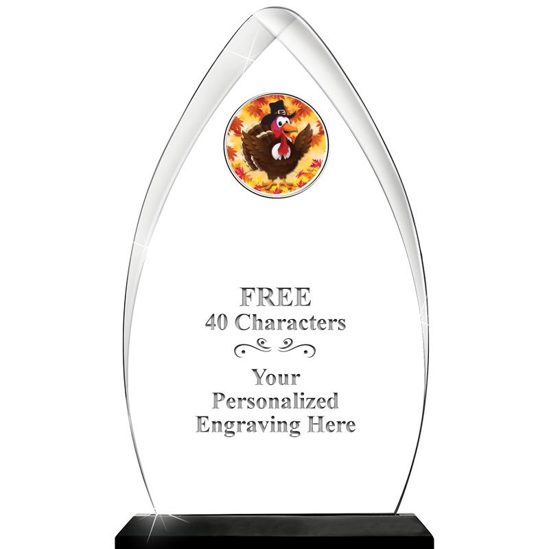 11.25"ARROWHEAD ACRYLIC W/INS