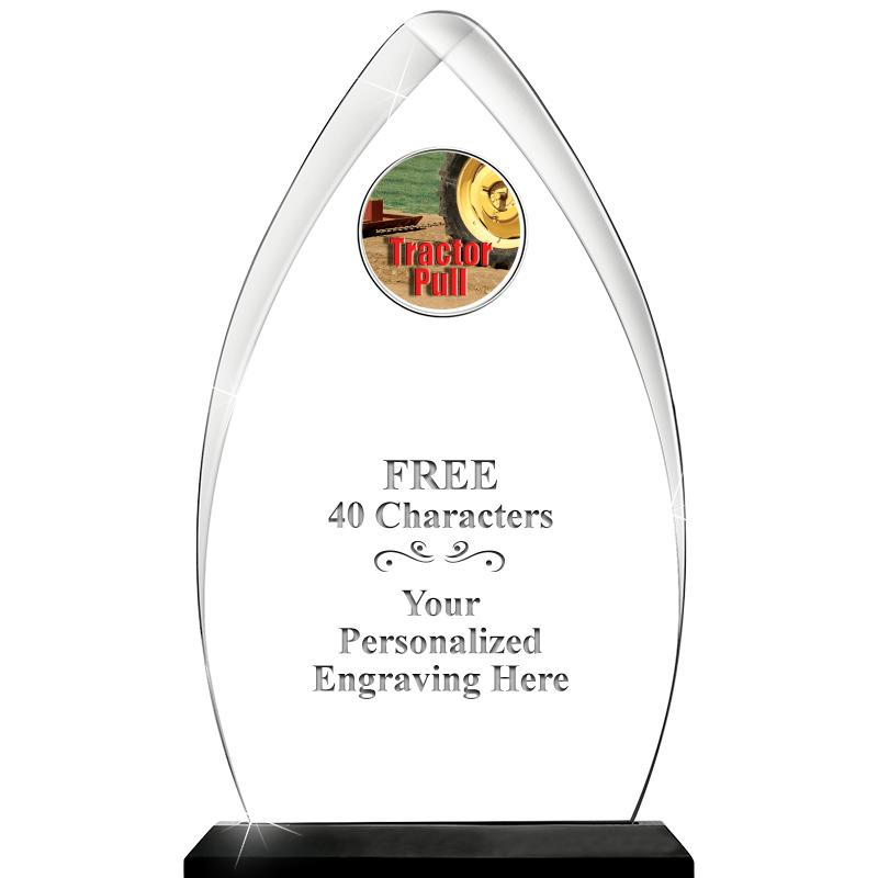 11.25"ARROWHEAD ACRYLIC W/INS