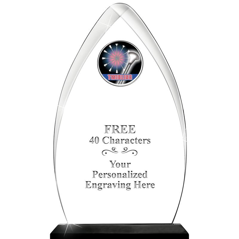 11.25"ARROWHEAD ACRYLIC W/INS