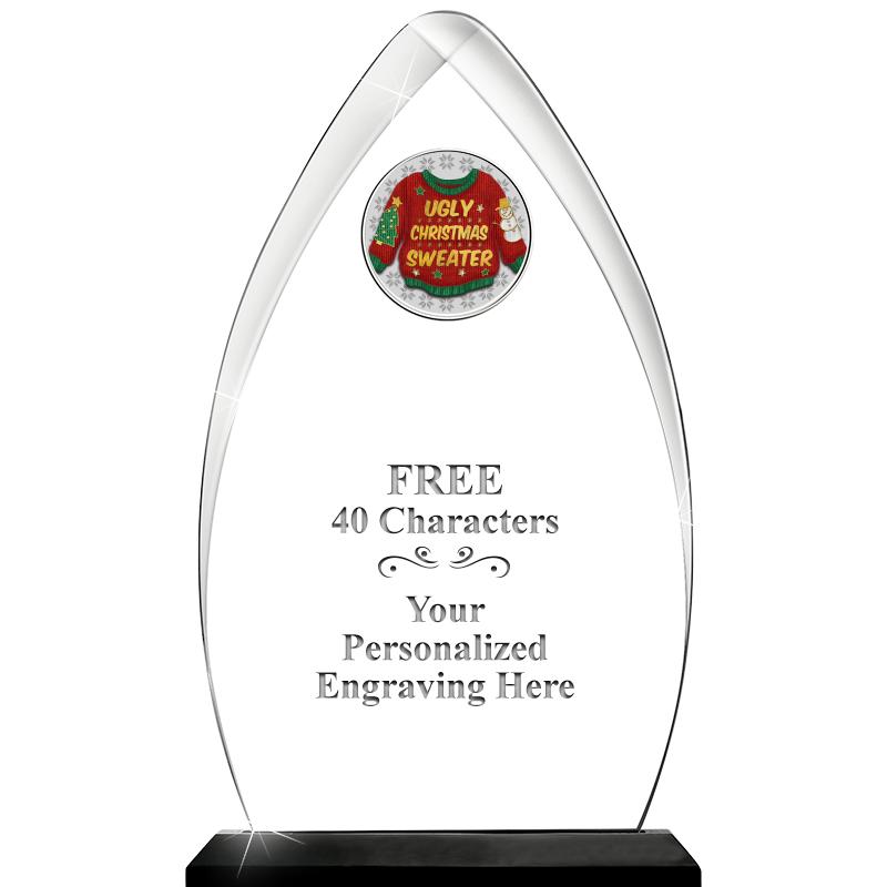 11.25"ARROWHEAD ACRYLIC W/INS