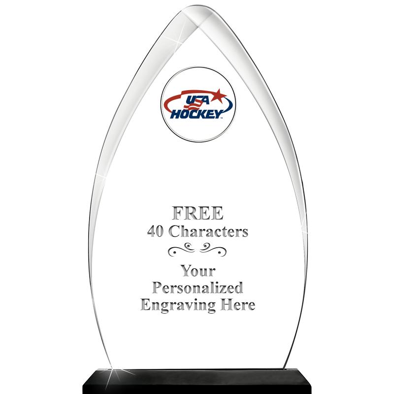 11.25"ARROWHEAD ACRYLIC W/INS