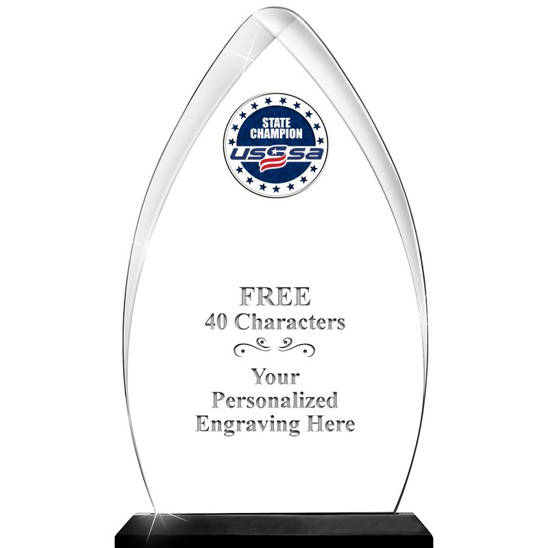 11.25"ARROWHEAD ACRYLIC W/INS