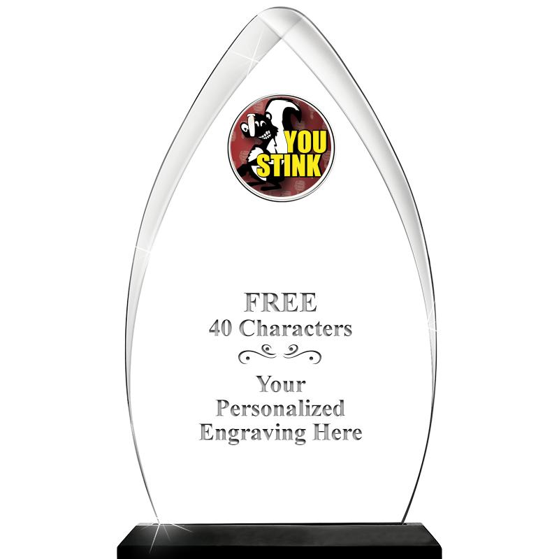 11.25"ARROWHEAD ACRYLIC W/INS