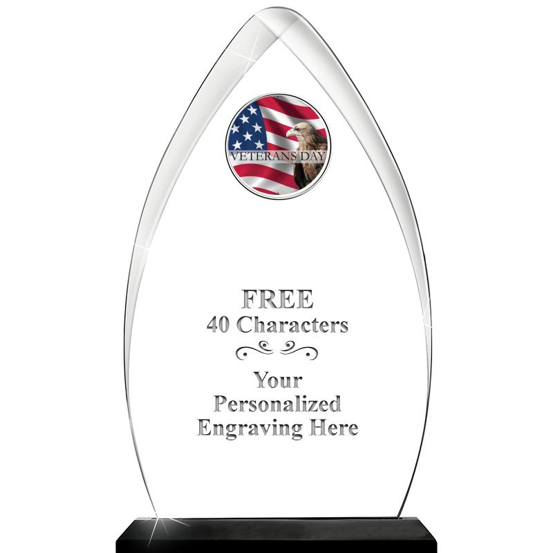 11.25"ARROWHEAD ACRYLIC W/INS