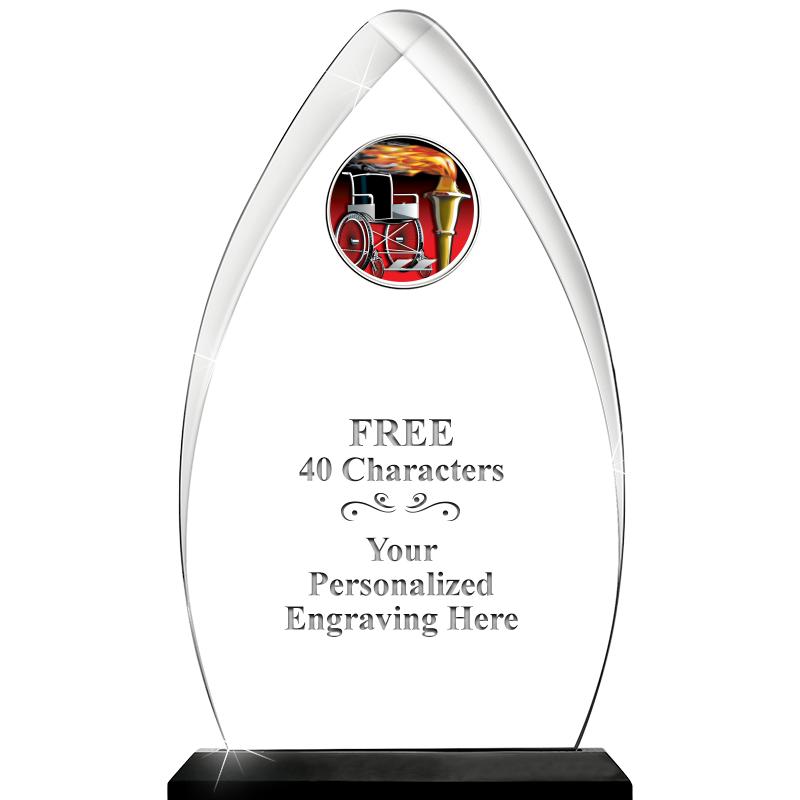 11.25"ARROWHEAD ACRYLIC W/INS